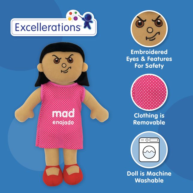 Excellerations Emotions Plush Dolls - Set of 4