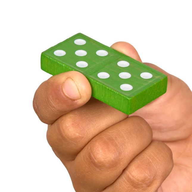 Excellerations® Colorful Wooden Dominoes - 168 Pieces