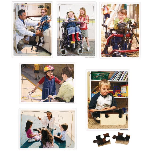 Excellerations® Inclusion Puzzles - Set of 6_0