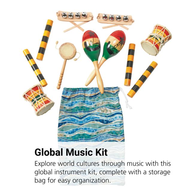 Global Music Kit with Storage Bag - 1 bag