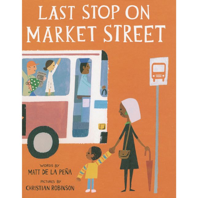 Last Stop on Market Street Hardcover Book -