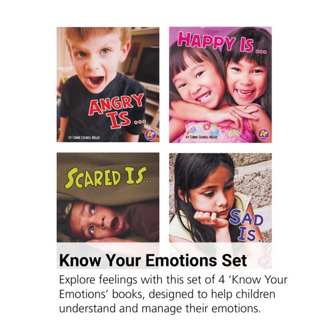 Know Your Emotions Books - 4 Titles