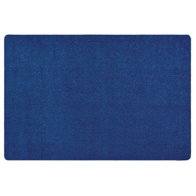 MyPerfectClassroom Premium Solid Carpet 6' x 9' Blue - 1 carpet_0