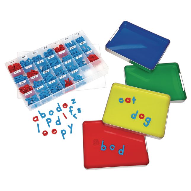 MAGtivity Tins And Magnetic Letters Classroom Kit