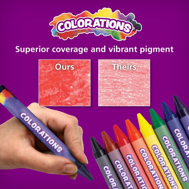 Colorations® Large Crayons - Set of 8_3