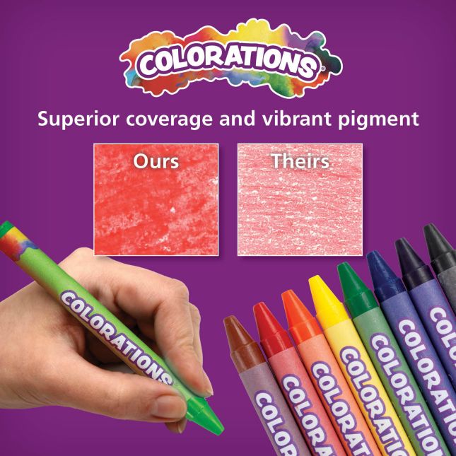 Colorations® Crayons Pack of 24