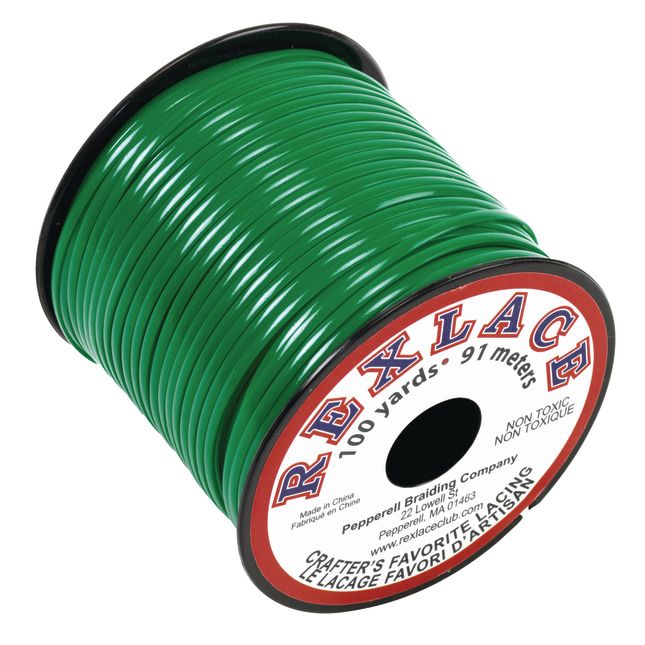 Turquoise Rexlace® Lacing, 100-Yard Spools