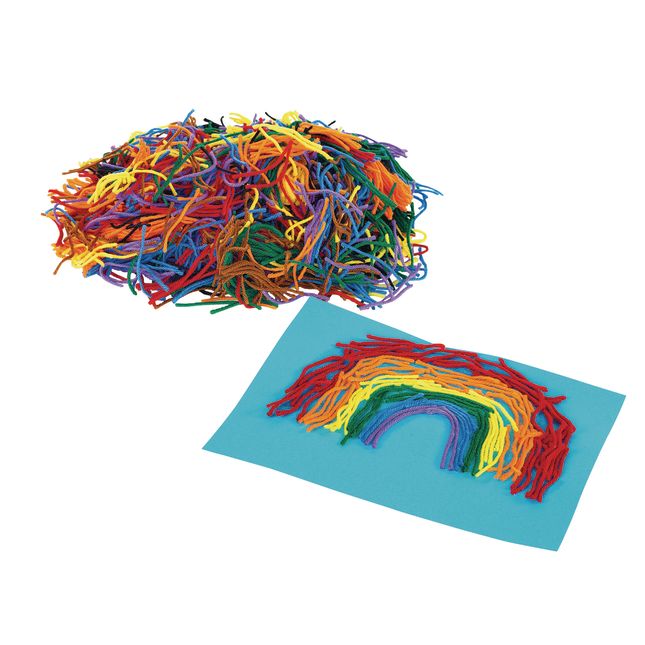 Colorations® Colorful Collage Yarn - 2500 Pieces