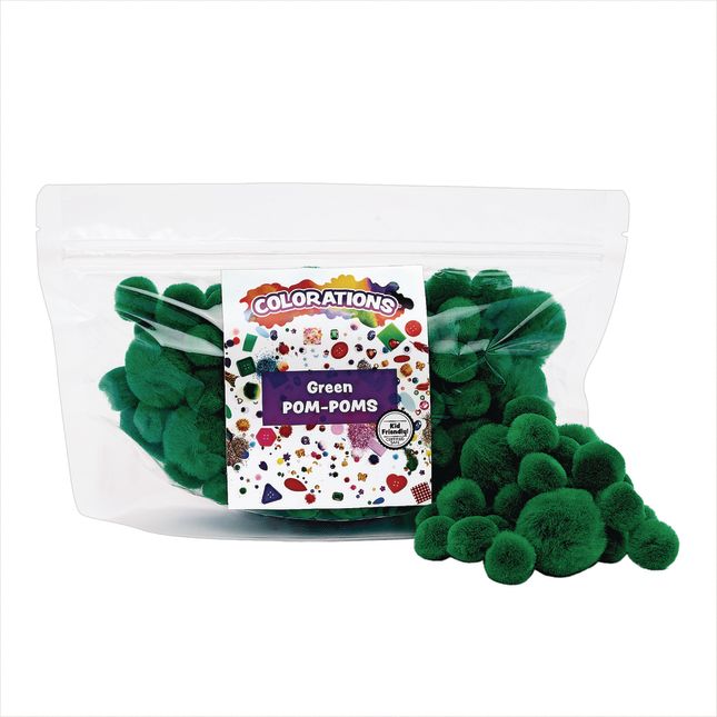 Colorations® Pom-Poms - 100 Pieces