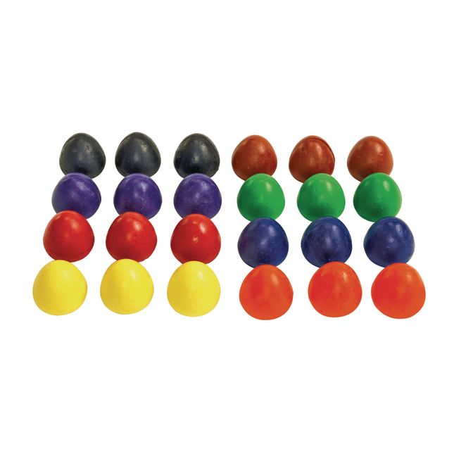 Colorations® Chubby Crayon Eggs - Set of 24