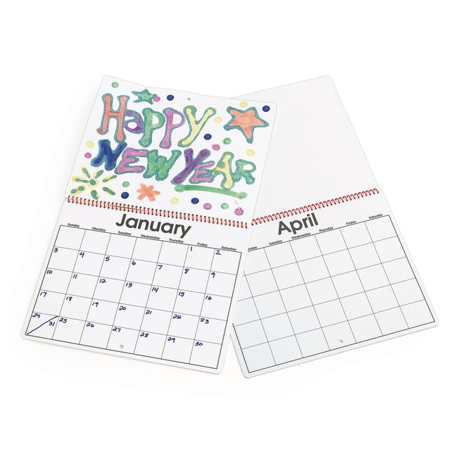 Colorations® Create-A-Calendar - Set of 12