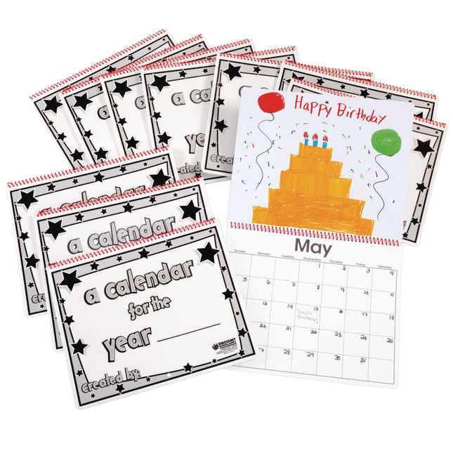 Colorations® Create-A-Calendar - Set of 12