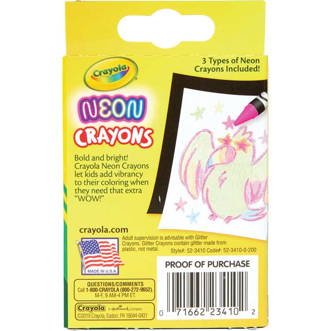 IR61685 44 Neon Crayon Inflate