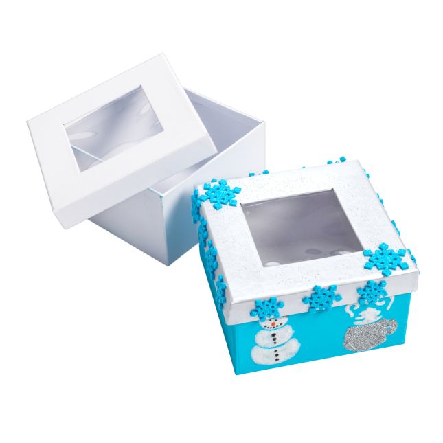 Colorations® Decorate Your Own Window Boxes - Set of 12