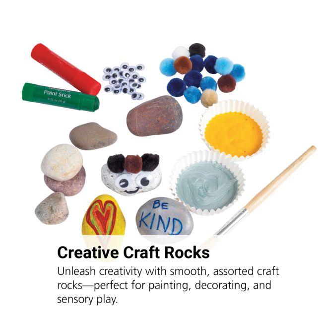 Assorted Craft Rocks 2 lb. Bag