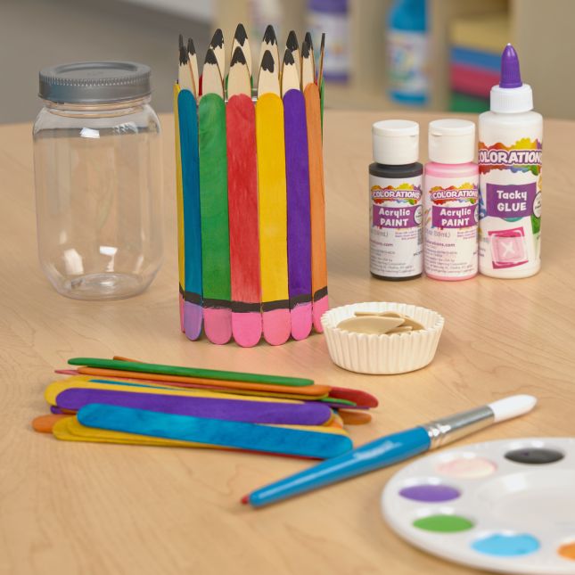 Colorations® All-Plastic Mason Jar Set of 6