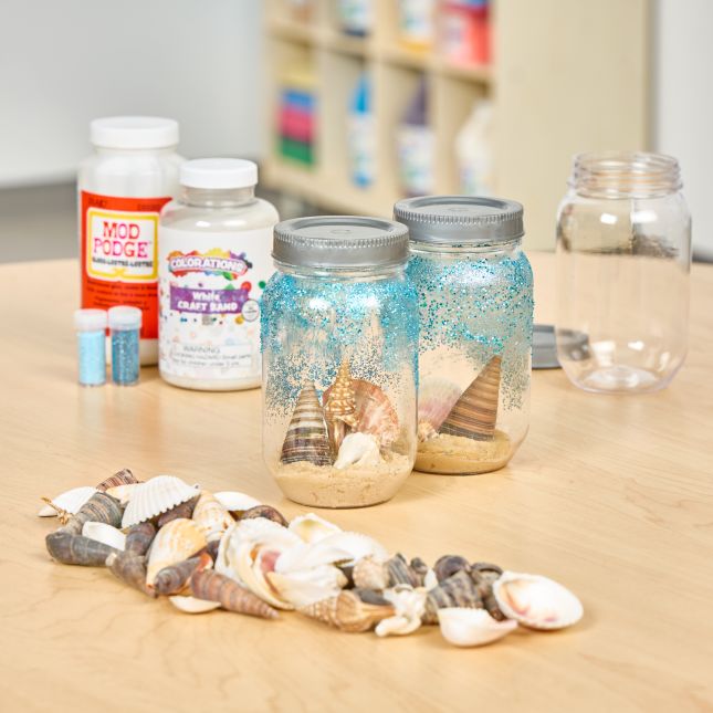 Colorations® All-Plastic Mason Jar Set of 6