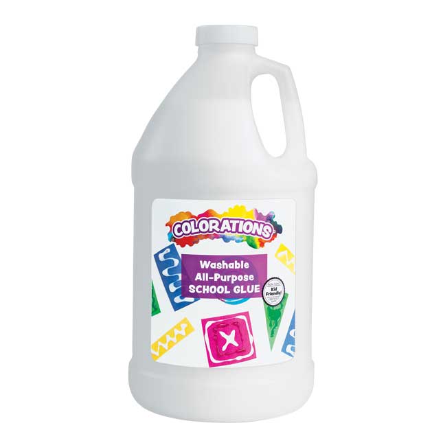 Colorations® Washable School Glue (1.25 oz.) - Set of 12