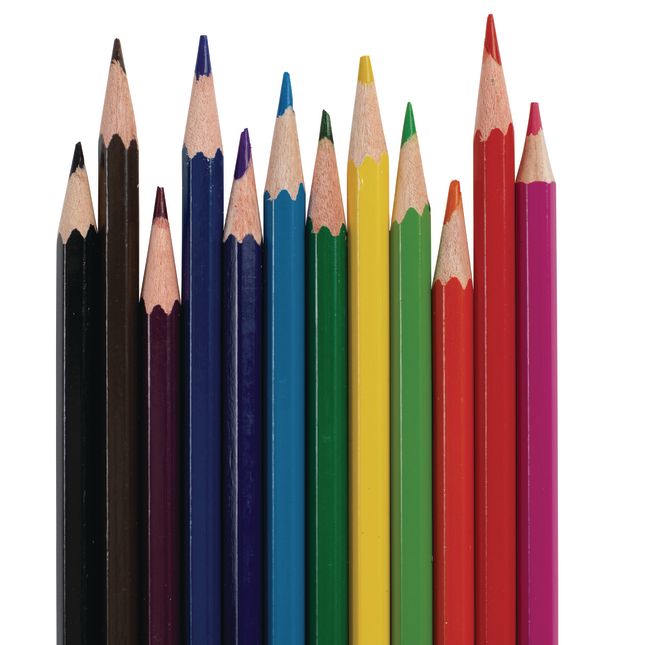 Colorations® Regular Colored Pencils, 12 Colors, 2 Sets