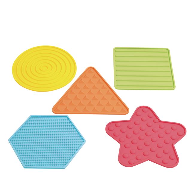 Excellerations® Sensory Silicone Mats - Set of 5