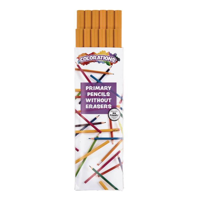 Colorations® Primary Pencils - Without Erasers, Set of 144