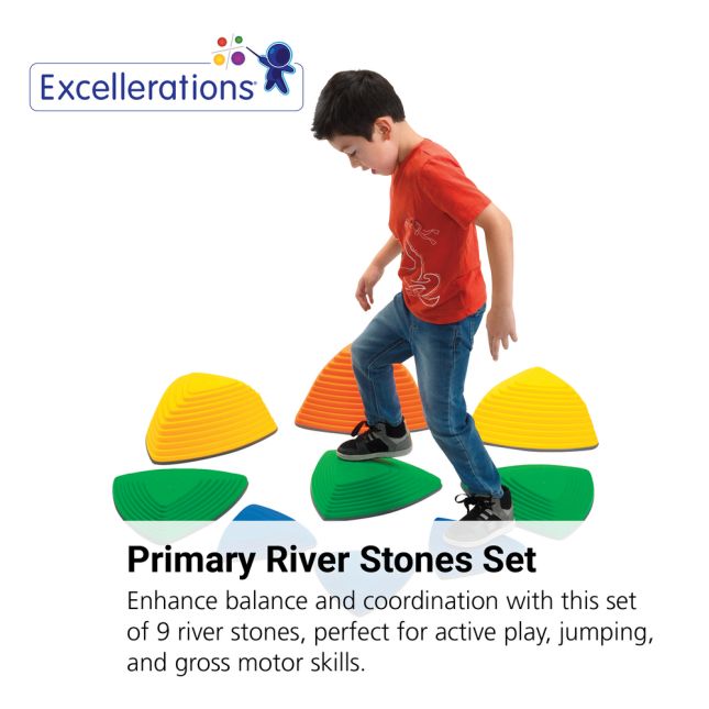 Excellerations® Primary River Stones - Set of 9