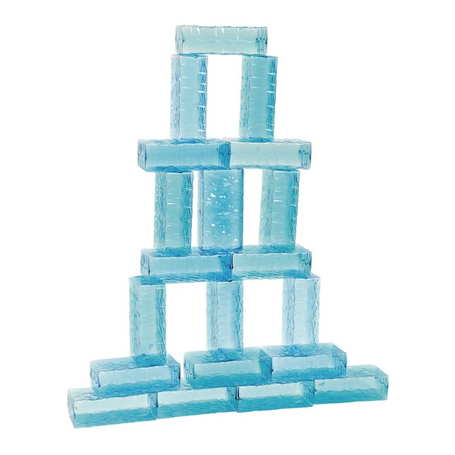 large ice blocks