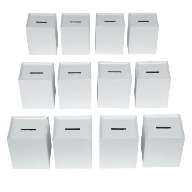 Colorations® Papier-MAché Banks - Set of 12