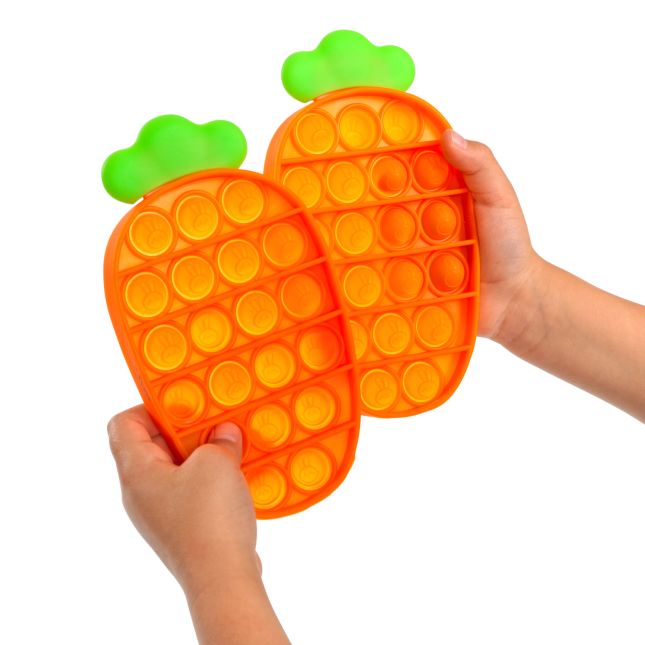 Excellerations® Counting Carrot - A Math Pop Fidget Activity