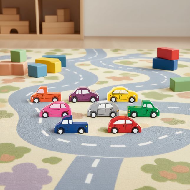 Excellerations® Wooden Cars and Trucks