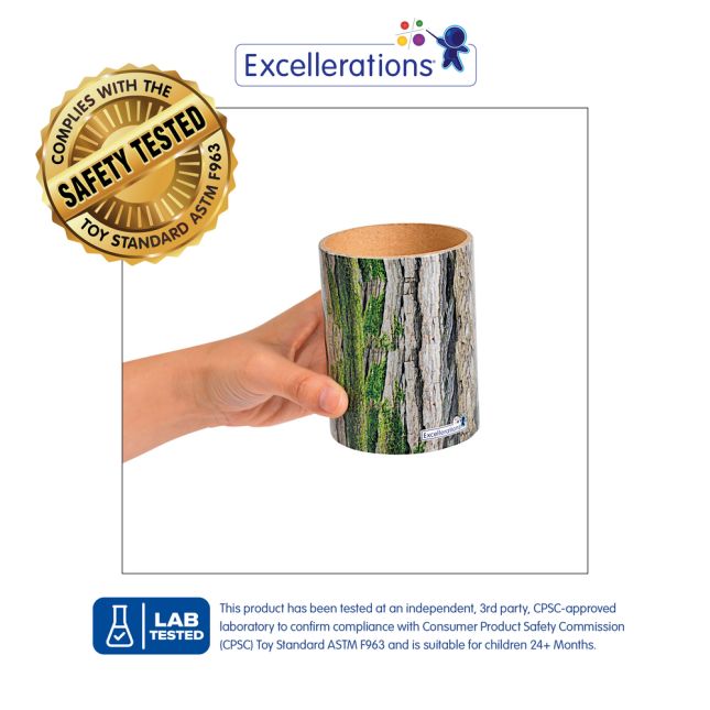 Excellerations® Bark Printed Blocks Set of 18