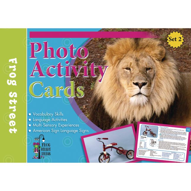 Photo Activity Cards Toddler