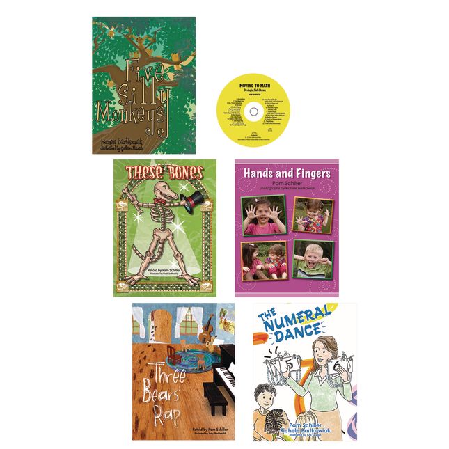 Moving To Math Pre-K Book Set Of 5