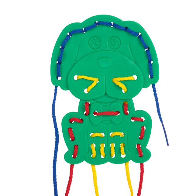 Excellerations® Extra-Large Animal Lacing Shapes - 9 Cards