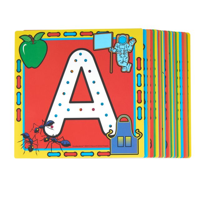 Excellerations® Alphabet Lace-Ups