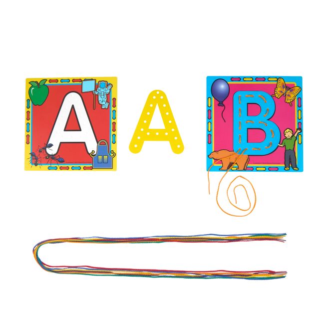 Excellerations® Alphabet Lace-Ups