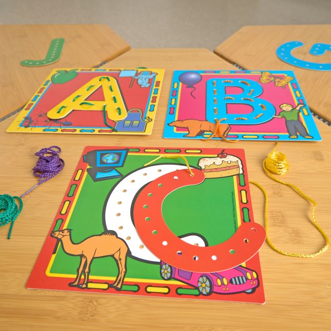 Excellerations® Alphabet Lace-Ups