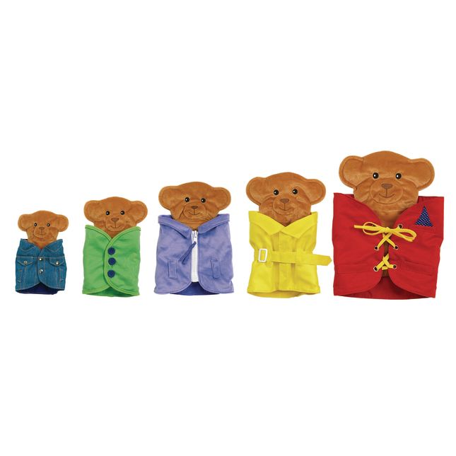 Excellerations® Nesting Dressing Bears - Set of 5