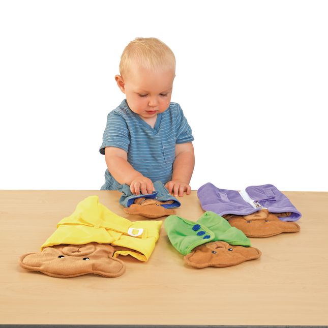 Excellerations® Nesting Dressing Bears - Set of 5
