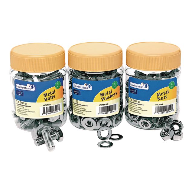 Excellerations® Metal Loose Parts - Set of 3