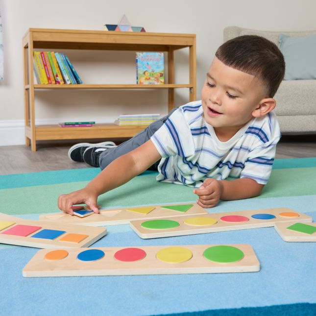 Excellerations® Size and Shape Puzzles - Set of 6
