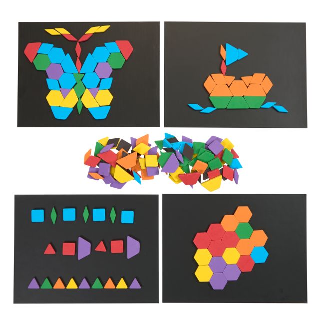 Excellerations® Magnetic Foam Shape Building – Set for 4