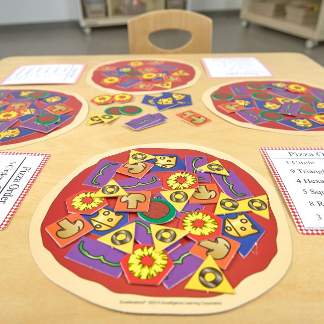 Excellerations® Shapes and Counting Pizzeria