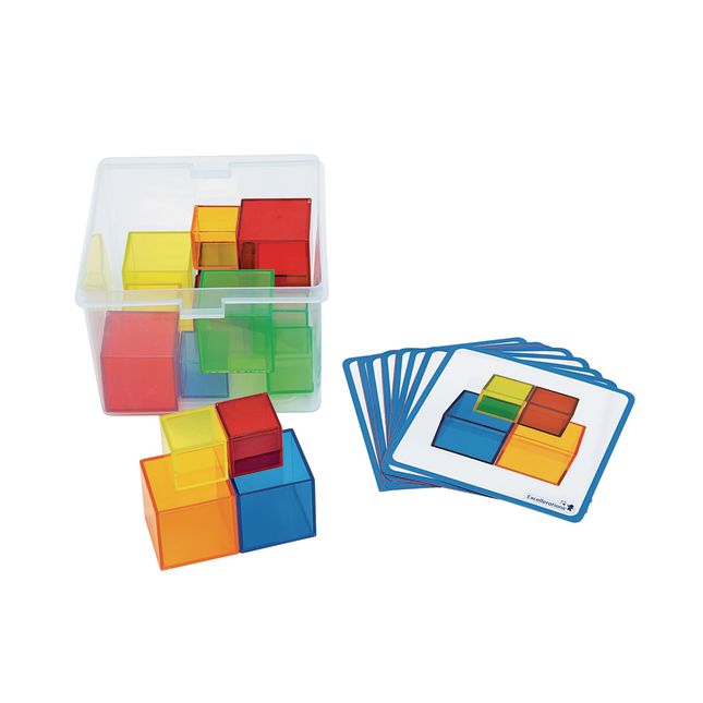 Excellerations® STEM Translucent Cubes with Activity Cards