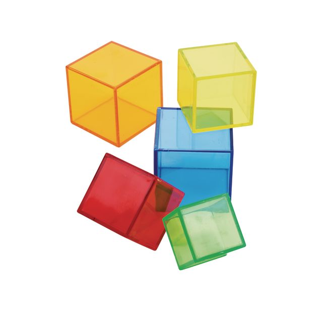 Excellerations® STEM Translucent Cubes with Activity Cards