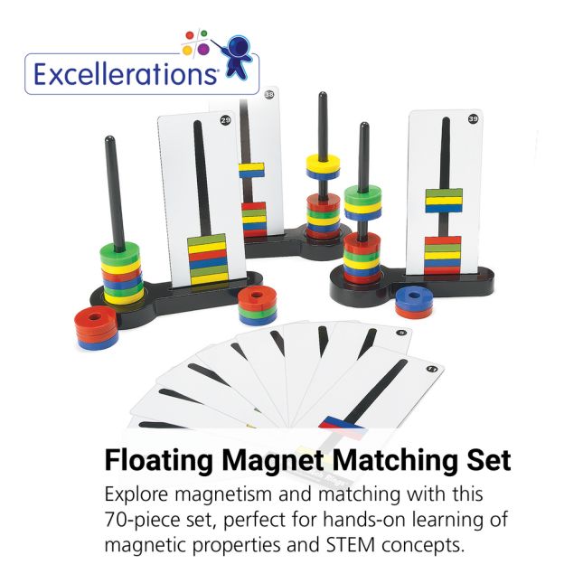 Excellerations® Floating Magnet Matching Set - 70 Pieces_1