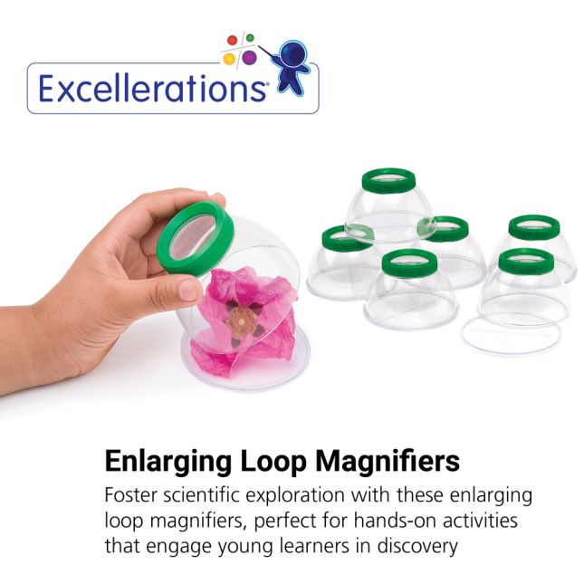 Excellerations® Large Loop Magnifier - Set of 6