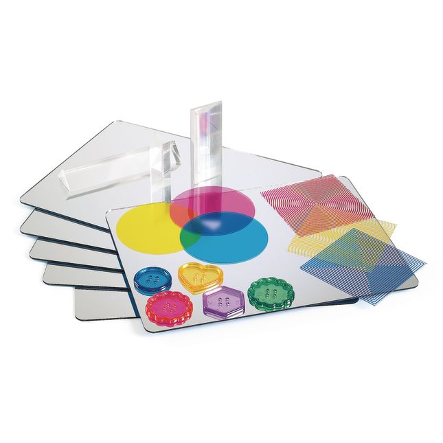 Excellerations® Acrylic Mirror Trays - Set of 6