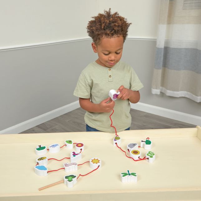 Excellerations® Chunky Lacing Garden Set - 17 Pieces