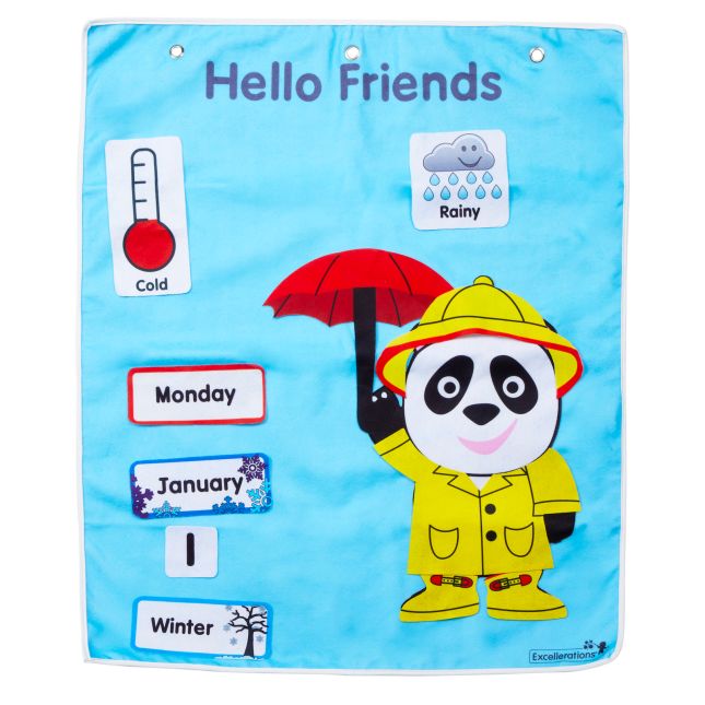 Excellerations® Hello Friends Toddler Daily Center 106 Pieces_0